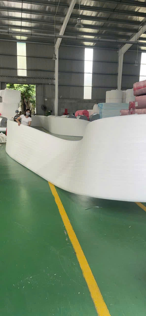 Xốp Foam Dày Từ 10-200mm Dài 100m