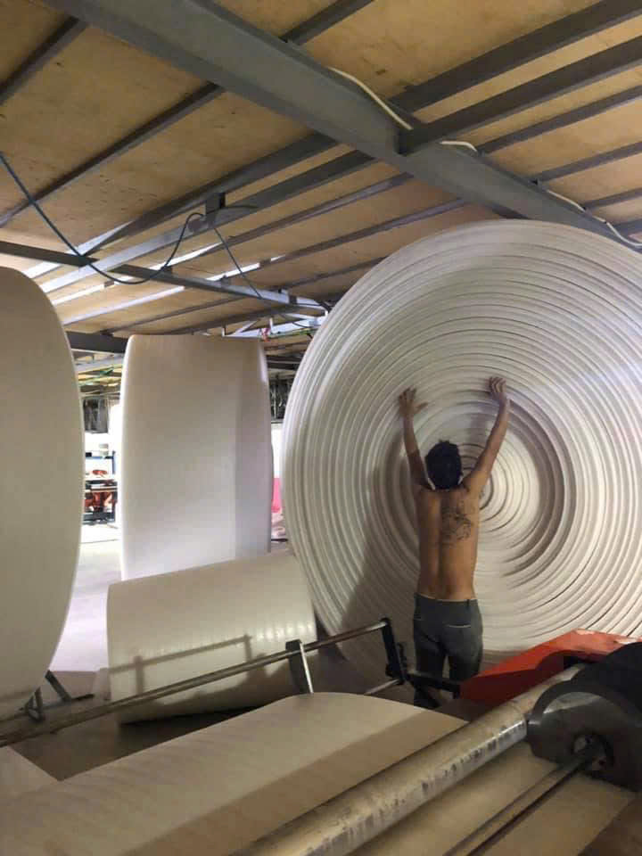 Xốp Foam Dày Từ 10-200mm Dài 100m