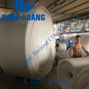 cuộn xốp foam màu hồng có chống tĩnh điện dày 2mm*1.05m*150m