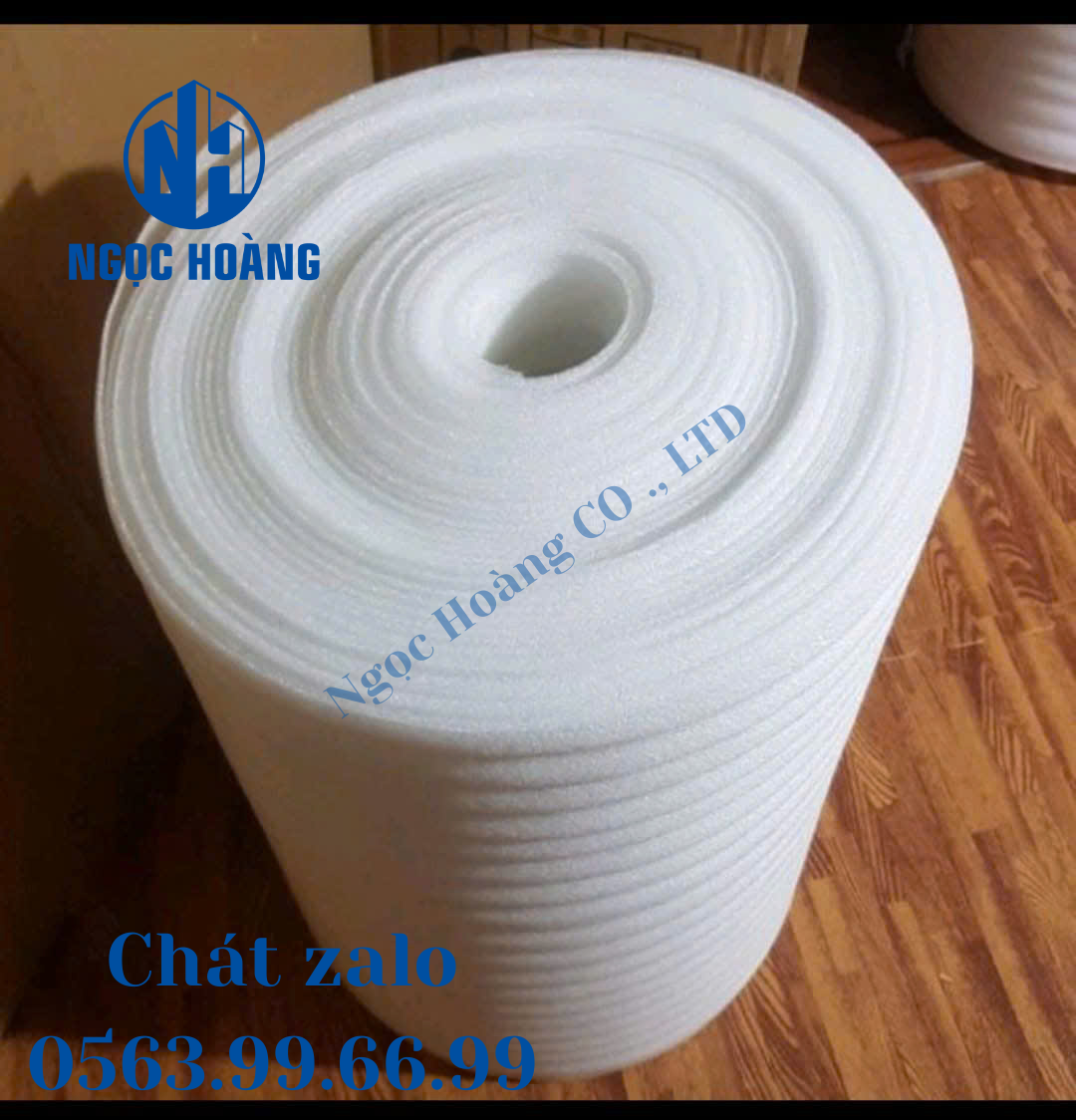 cuộn xốp foam màu hồng có chống tĩnh điện dày 2mm*1.05m*150m