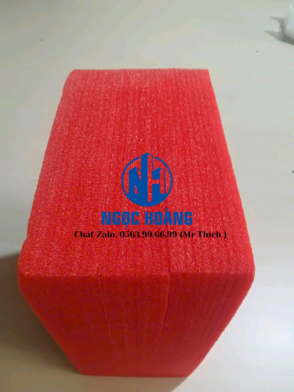 Mút xốp định hình dạng hộp