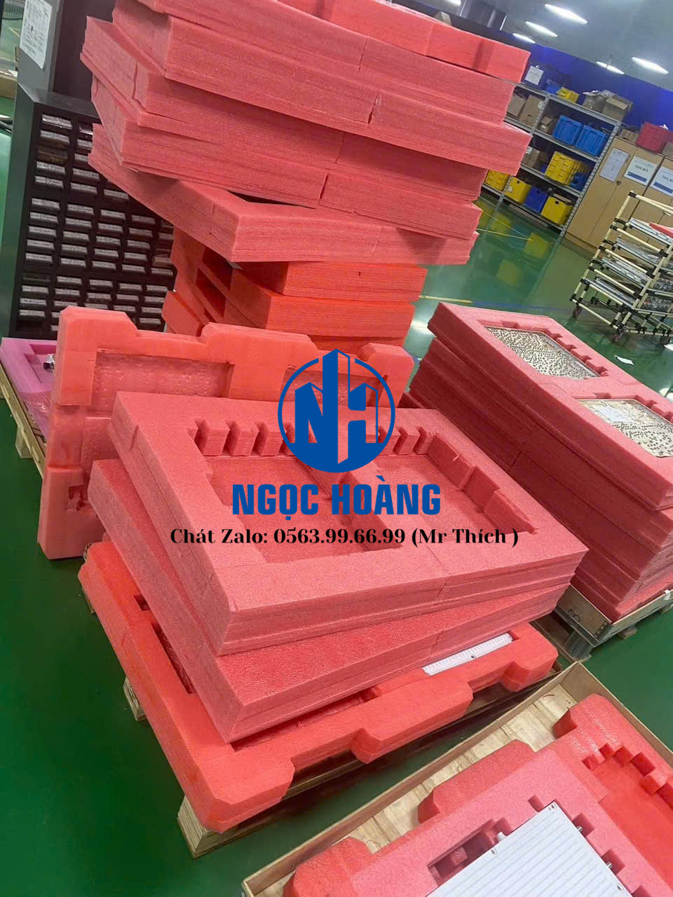 NHÀ SẢN XUẤT MÚT XỐP LỚN NHẤT Ở KCN RẠCH BẮP