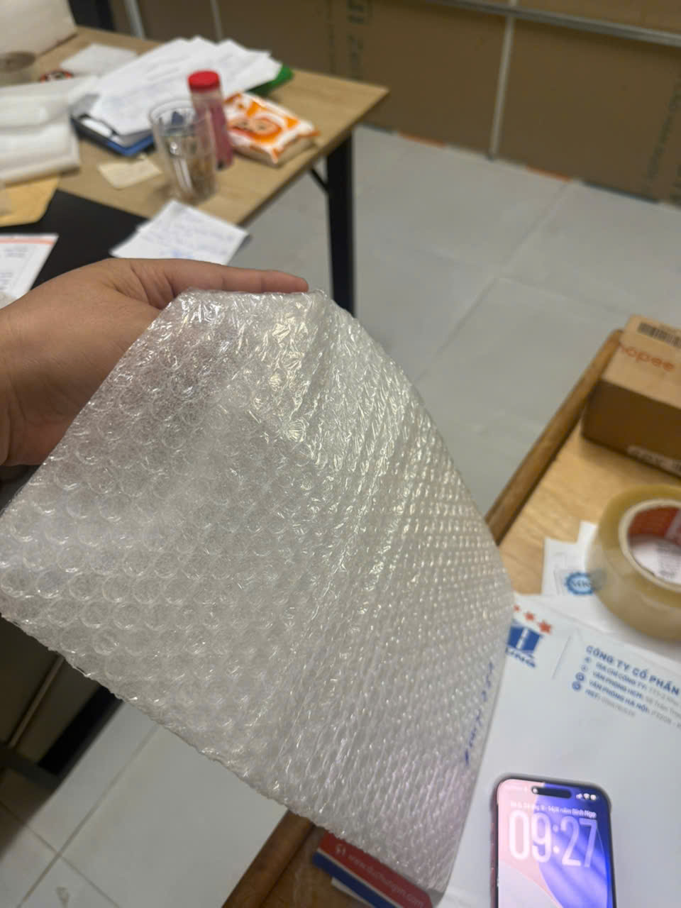 Xốp Foam ép ghép màng xốp hơi