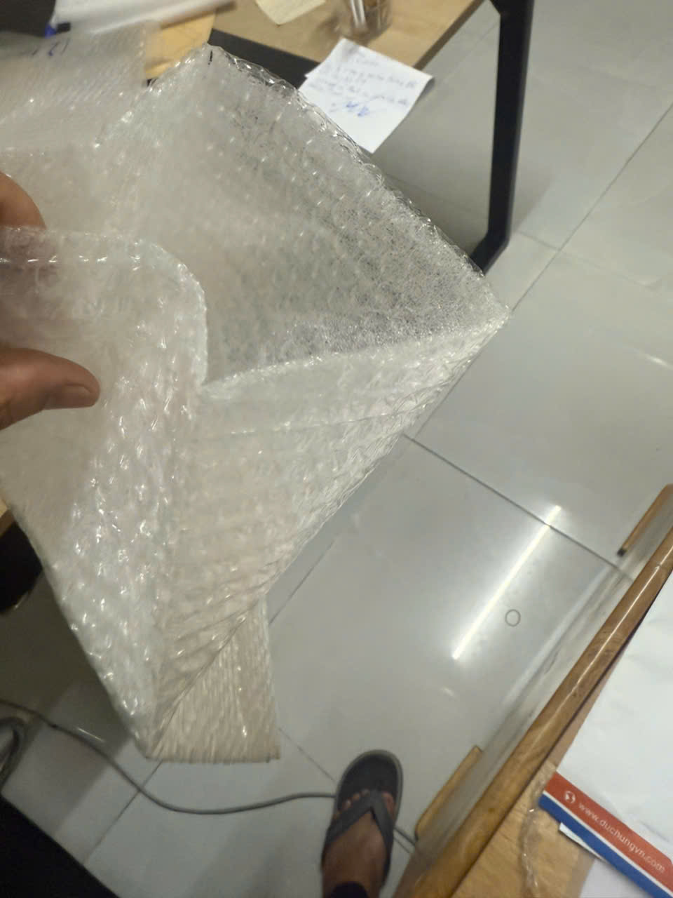 Xốp Foam ép ghép màng xốp hơi